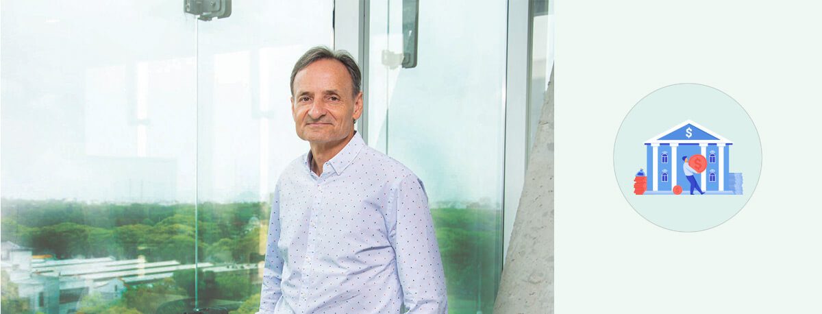 Fabián Kon, CEO del Banco Galicia