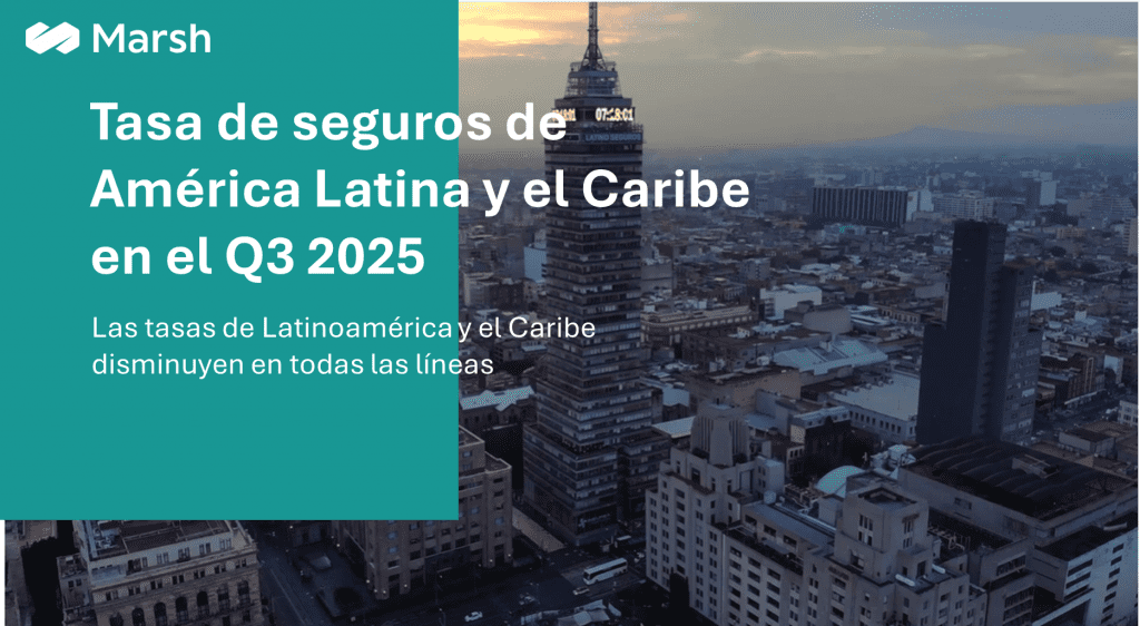 Precios de seguros en Latinoamérica caen un 7% en el cuarto trimestre de 2025, tendencia global moderada
