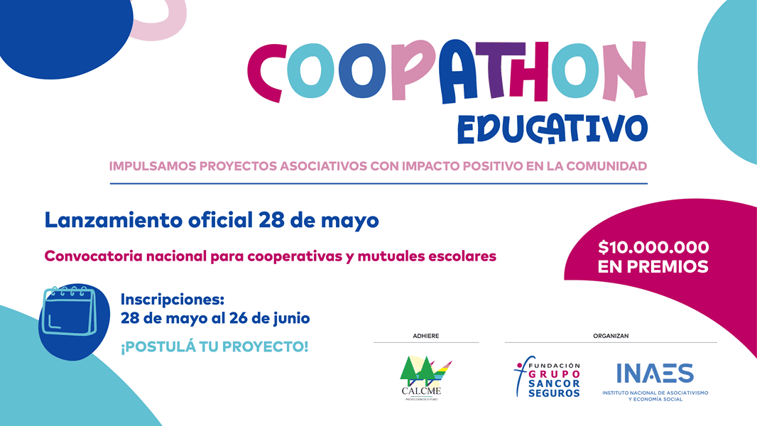 Fundación Grupo Sancor Seguros e INAES presentan el concurso COOPHATON EDUCATIVO para escuelas del país